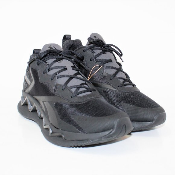 Reebok Zig Elusion Energy Running Shoe All Black Men's 12 NWT! - Picture 1 of 12